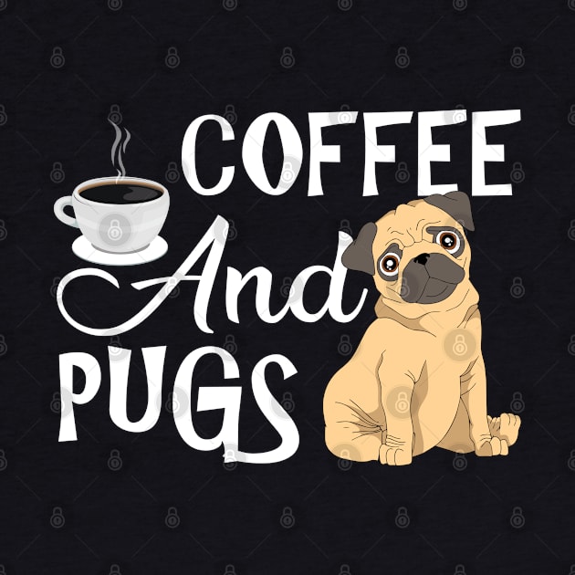 Coffee and pugs by KC Happy Shop